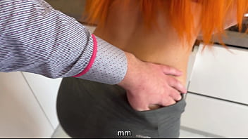 Stepson fucks busty redhead stepmom deepthroat missionary doggystyle reverse cowgirl big ass big dick pov