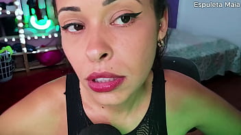 Guided jerk off jerk off while espuleta tells you when you can cum on her face