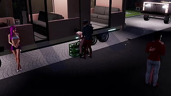 Pina slut kemistry fucks in public