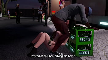 Pina slut kemistry fucks in public