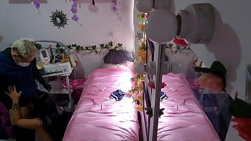 Big ass colombian gets a massage with a happy ending and ends up with her pussy full of cum aleja and aaroon