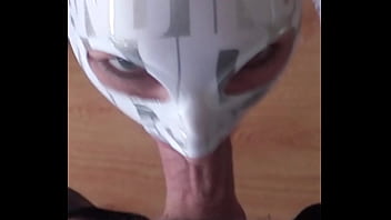 Zentai doll throat fucked & used like a human fucktoy