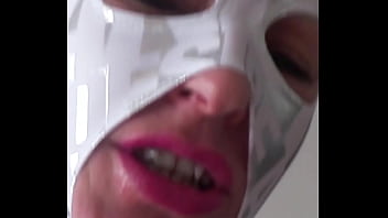 Zentai doll throat fucked & used like a human fucktoy