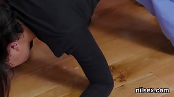 Fierce joy girl gets her fuckholes opened and deeply poked