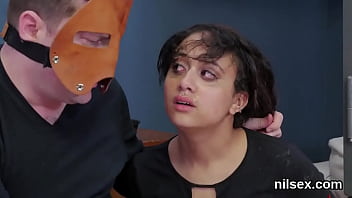 Fierce joy girl gets her fuckholes opened and deeply poked