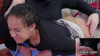 Fierce joy girl gets her fuckholes opened and deeply poked