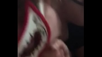 Slobbering all over my cock