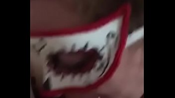 Slobbering all over my cock