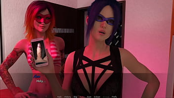 ̈fetish locator #15 blue haired trans woman sucks my cock in the closet