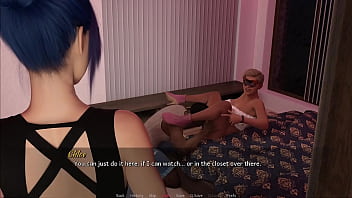 ̈fetish Locator #15 Blue Haired Trans Woman Sucks My Cock In The Closet thumbnail