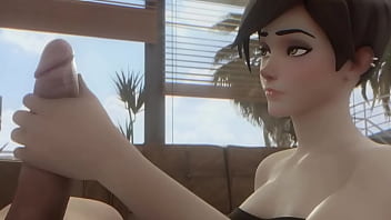 Overwatch fucked and creampied