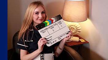 British 19 year old gives her older boyfriend an oily handjob on the couch