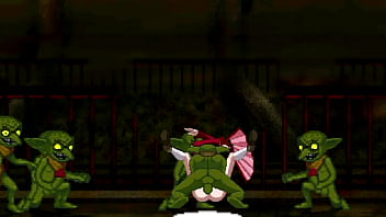 Mugen ゴブリン イアリ　桐野　他　凌辱　後配位挿入　まんぐり