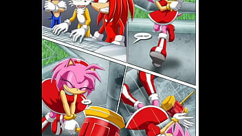 Chaos comendo a amy tikal e rugu