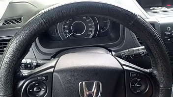 Indulging In The Thrill Of Danger In A Car In Public thumbnail