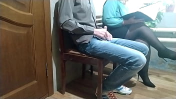 Call me anytime a stranger jerked me off in the waiting room