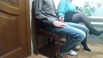 Call me anytime a stranger jerked me off in the waiting room