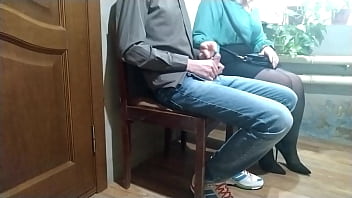 Call me anytime a stranger jerked me off in the waiting room