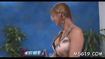 Chick drilled on a massage table