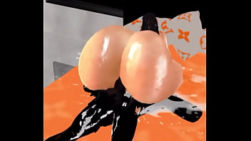 Fucking her guts out