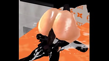 Fucking her guts out