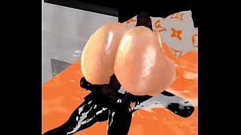 Fucking her guts out