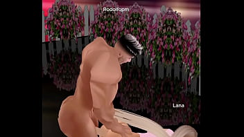 Lana haciendo delicioso