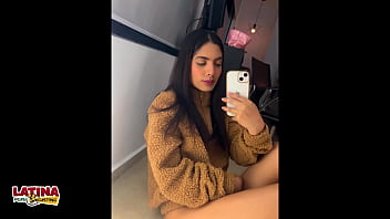 Galatea latina babe gets way too much cum on her face during casting