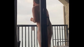 Having a smoke in san diego looking at the water