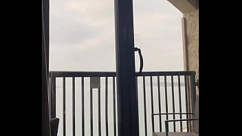 Having a smoke in san diego looking at the water