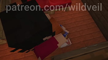 One piece anime animation hot fuck minecraft