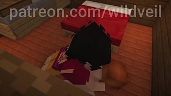 One piece anime animation hot fuck minecraft