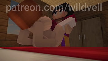 One piece anime animation hot fuck minecraft