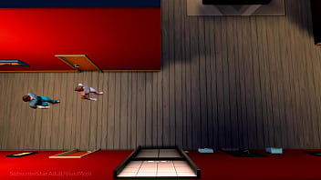 Futa dickgirl babes fuck lucky young college boy