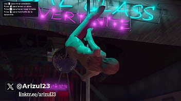 Sexy tekken girl katarina alves dancing at the club