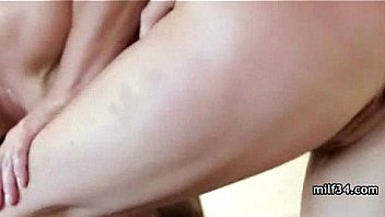 Horny milf receives a bang