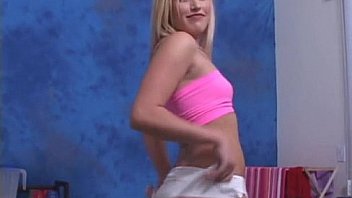 Sweetheart banged in a massage room