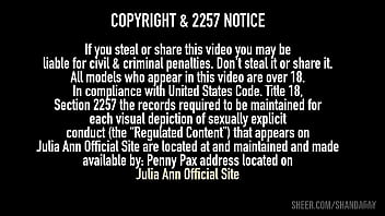 Chesty cougars julia ann and nicki hunter finger bang their wet twats