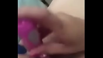 Having fun with a big toy