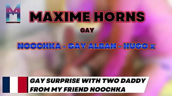 Two daddies one eager hole and so much cum they took me hard deep and without mercy and i loved every seco