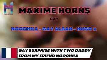 Two daddies one eager hole and so much cum they took me hard deep and without mercy and i loved every seco