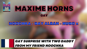 Two daddies one eager hole and so much cum they took me hard deep and without mercy and i loved every seco