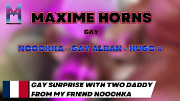 Two daddies one eager hole and so much cum they took me hard deep and without mercy and i loved every seco