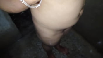 Bathroom sex with tution student