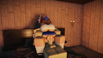 Fucking hot valkyrie girl in sexy outfit