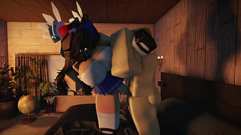 Fucking hot valkyrie girl in sexy outfit