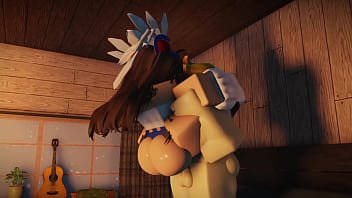 Fucking hot valkyrie girl in sexy outfit