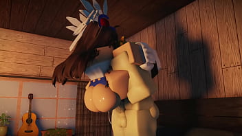 Fucking hot valkyrie girl in sexy outfit