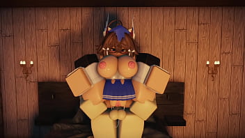 Fucking hot valkyrie girl in sexy outfit