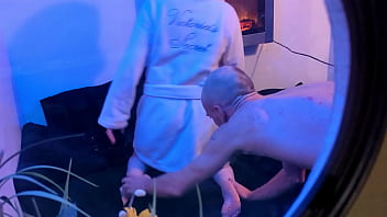 Peeping tom but she caught you & wants to fuck